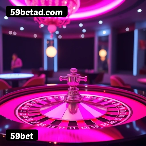 App 59bet para iOS e Android — interface mobile, login biométrico e PIX integrado